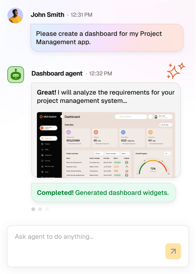 Dashboard Agent
