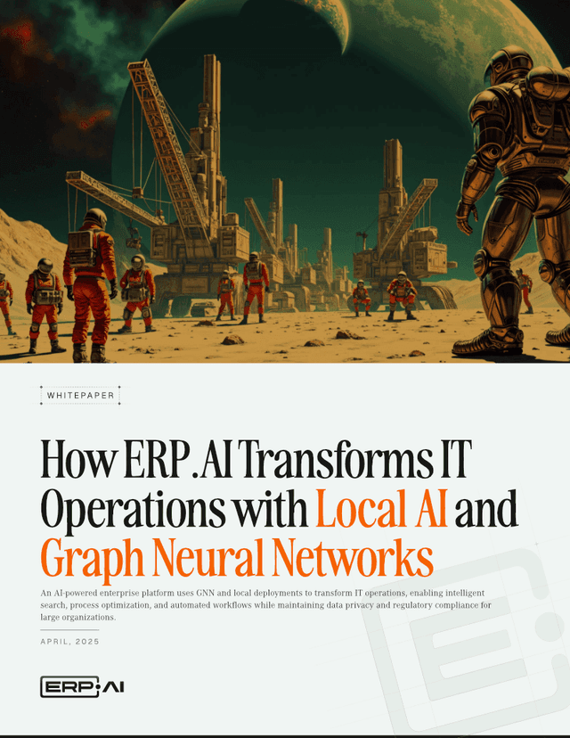 How ERP.AI Transforms IT Operations with Local AI and Graph Neural Networks